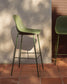 Sgabello da esterni Quinby verde 75 cm