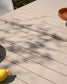 Tavolo allungabile da esterno Izola in alluminio con finitura taupe 220 (280) x 100 cm