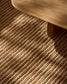 Tappeto Derule in iuta e lana beige 230 x 160 cm