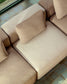 Cuscino Blok in ciniglia marrone 40 x 60 cm