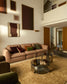 Tappeto Helun in lana con motivo marrone 200 x 300 cm