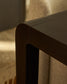 Tavolo allungabile Erisia in legno massello di rovere con finitura ebanizzata 180 (230) x 90 cm FSC 100%