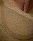 Tappeto Ivena in lana e viscosa beige 160 x 230 cm
