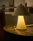 Lampada da tavolo Ceren in ceramica beige 21 cm
