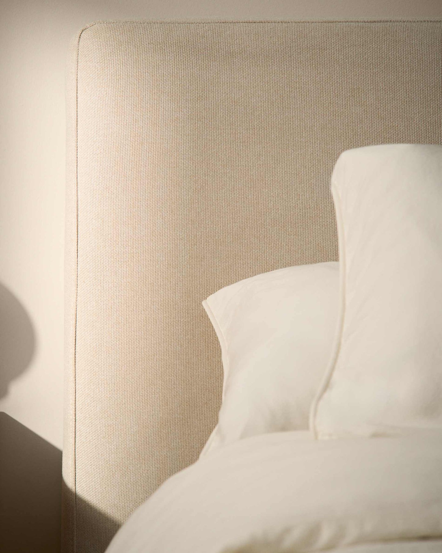 Letto sfoderabile con rete sollevabile Blok écru per materasso da 90 x 200 cm FSC Mix Credit