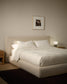 Letto sfoderabile con rete sollevabile Blok écru per materasso da 160 x 200 cm FSC Mix Credit
