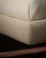 Letto sfoderabile con rete sollevabile Blok écru per materasso da 160 x 200 cm FSC Mix Credit