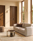 Divano Vera 3 posti beige 230 cm FSC Mix Credit