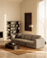 Divano Vera 4 posti marrone chiaro 320 cm FSC Mix Credit