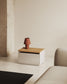 Tavolino-Baule Abilen impiallacciata rovere 60 x 40 cm