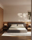 Letto sfoderabile Blok marrone per materasso da 180 x 200 cm FSC Mix Credit
