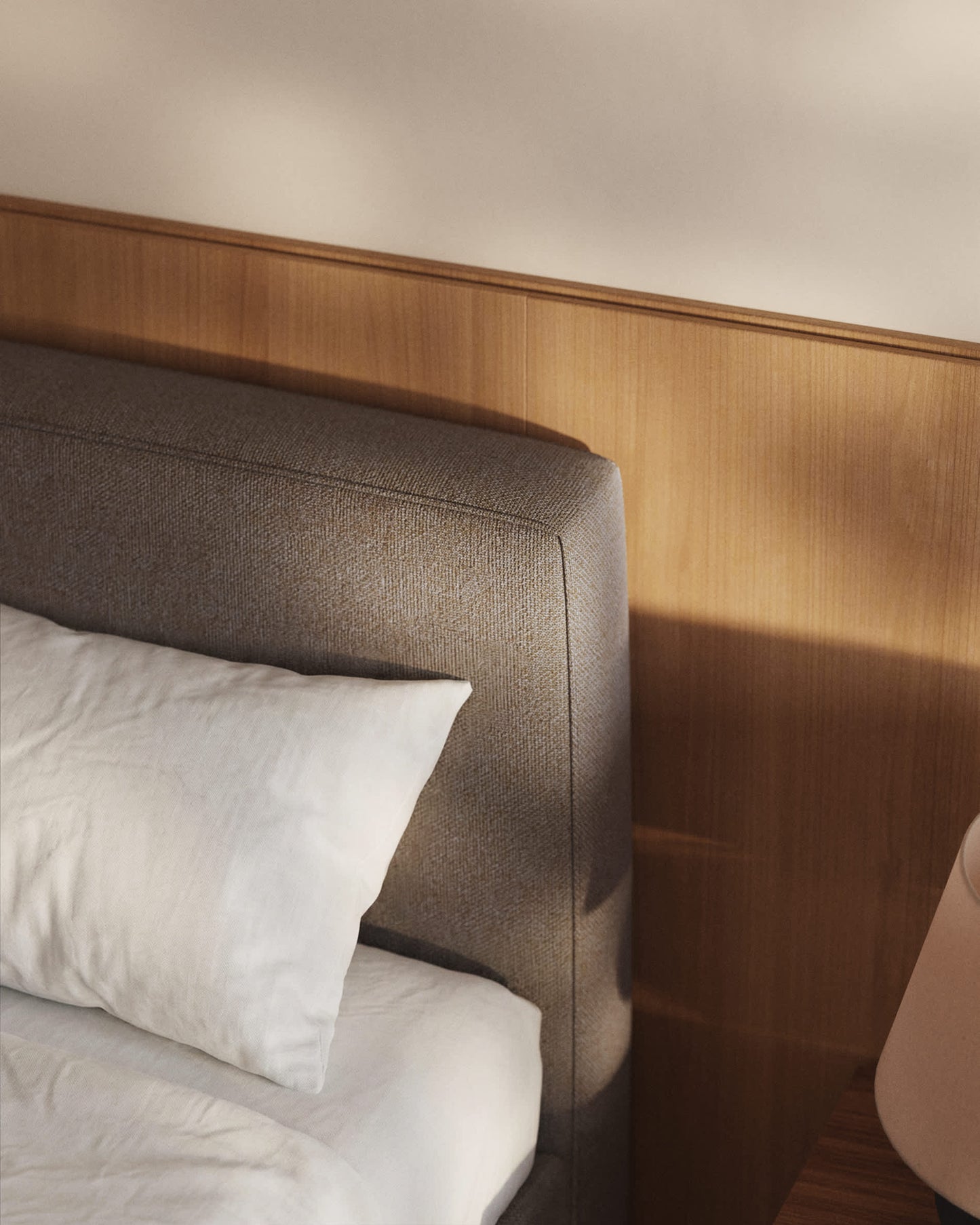 Letto sfoderabile Blok marrone per materasso da 160 x 200 cm FSC Mix Credit