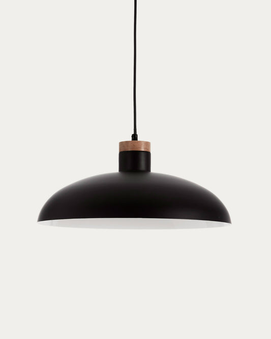 Lampada a sospensione Gotram nero