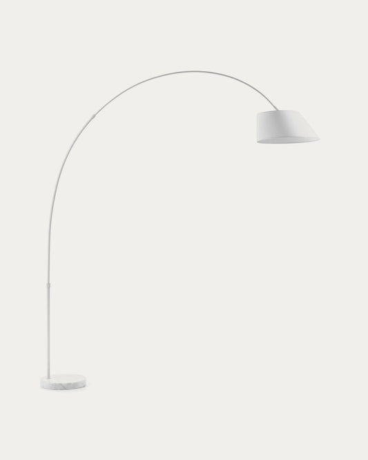 Lampada da terra May, bianco