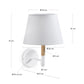 Lampada da parete Orsen bianco