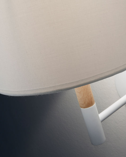 Lampada da parete Orsen bianco
