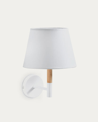 Lampada da parete Orsen bianco
