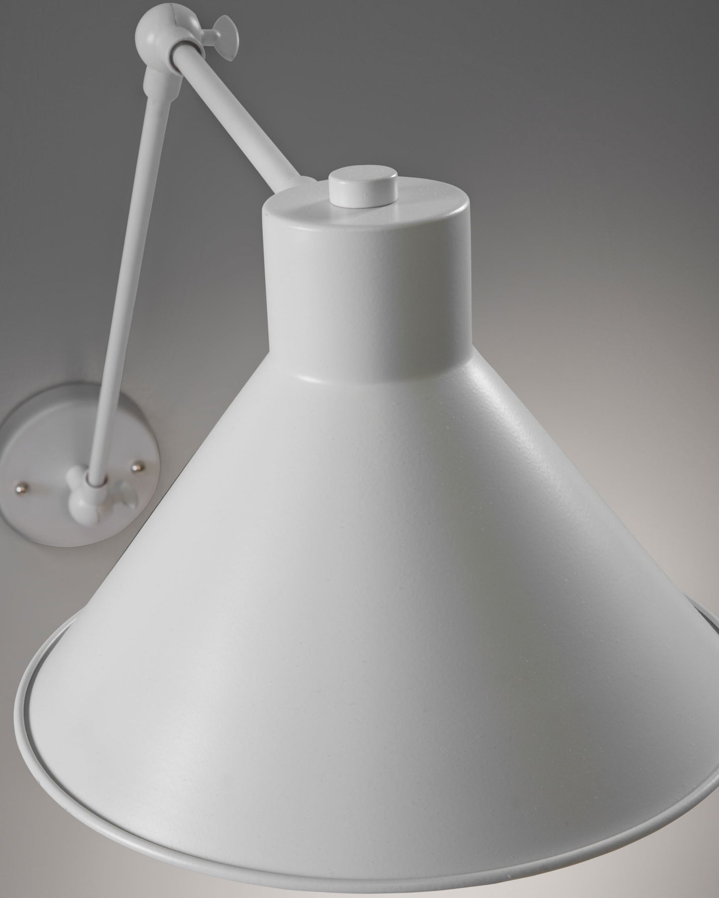Lampada da parete Dione bianco