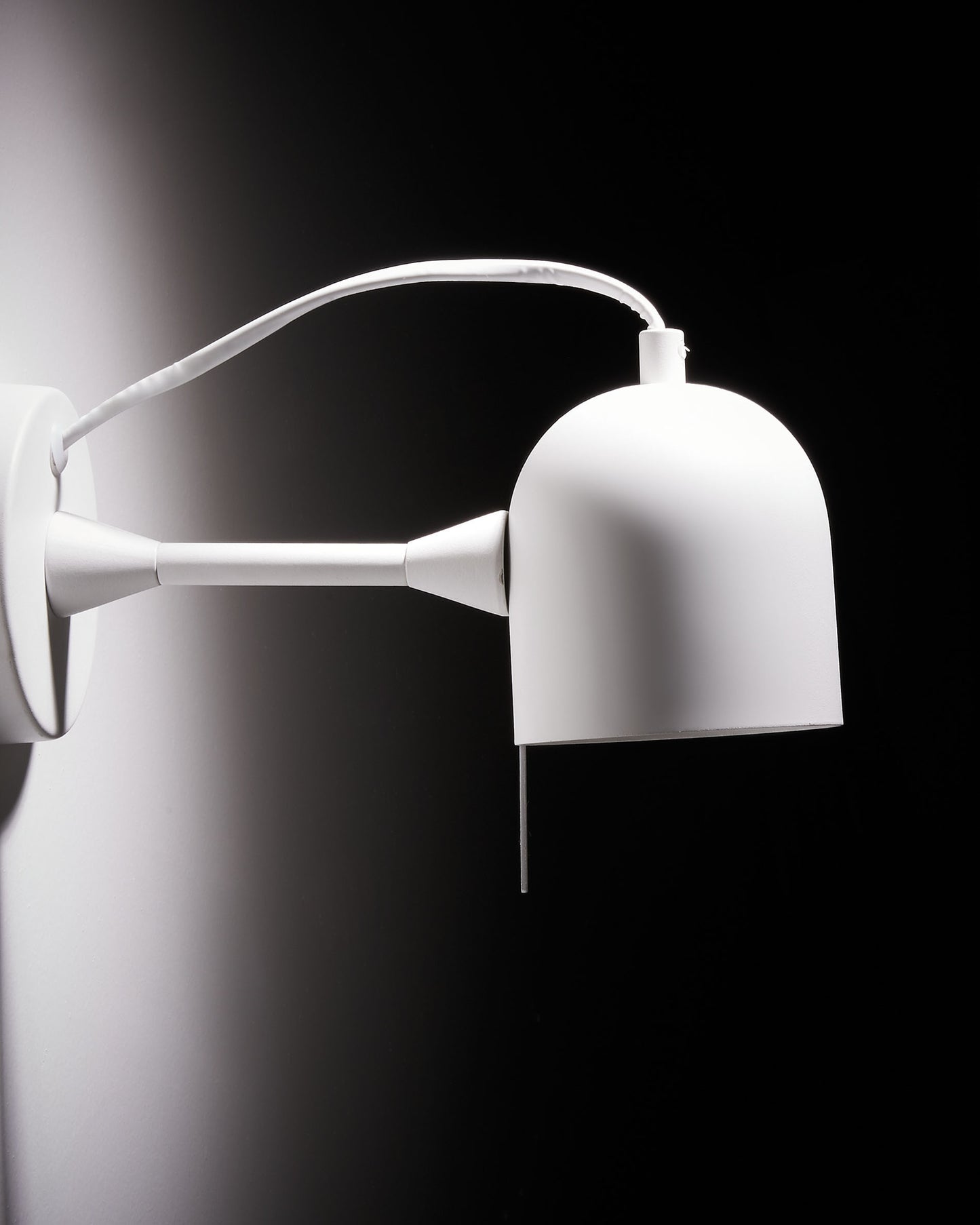 Lampada da parete Lucilla bianco