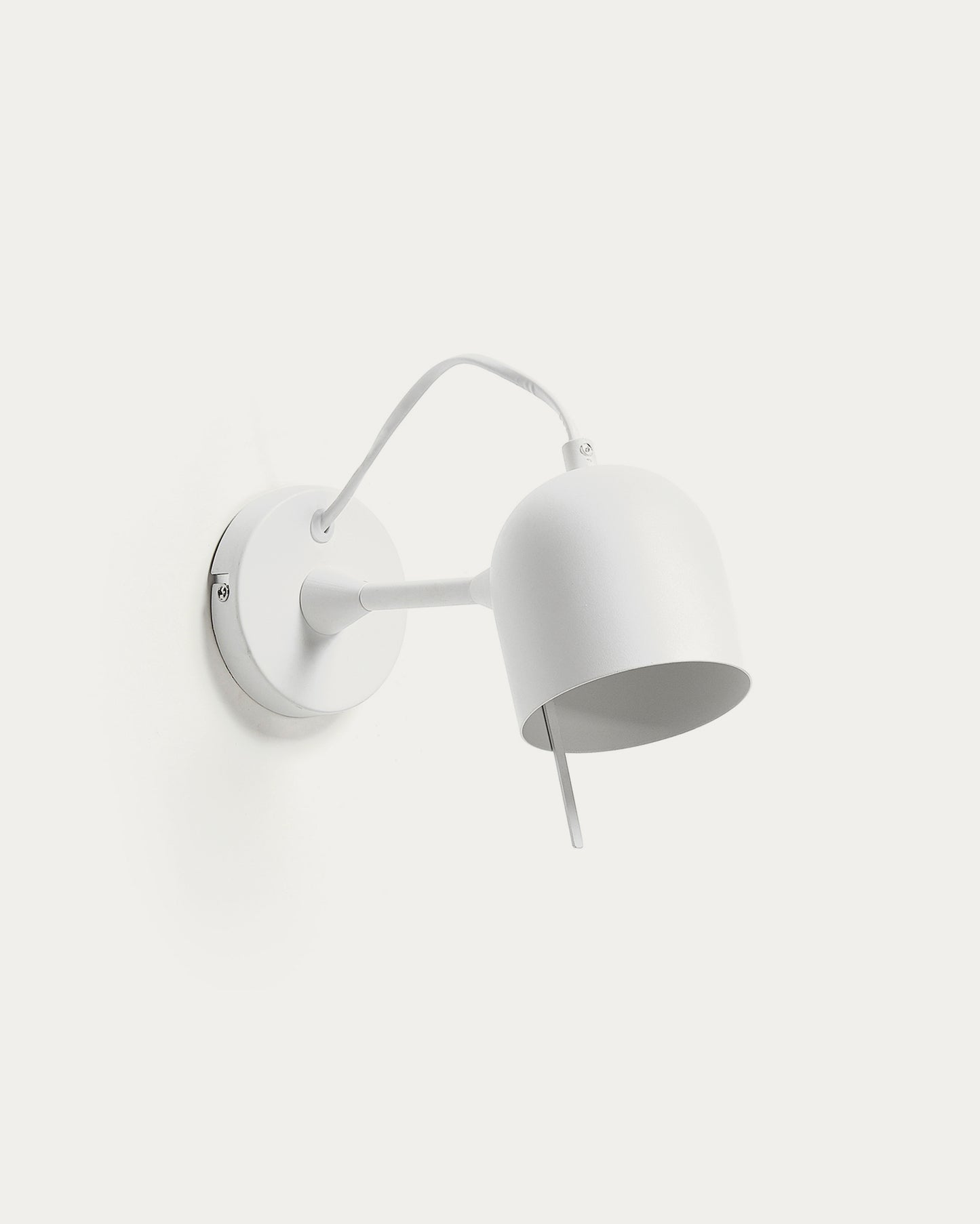 Lampada da parete Lucilla bianco