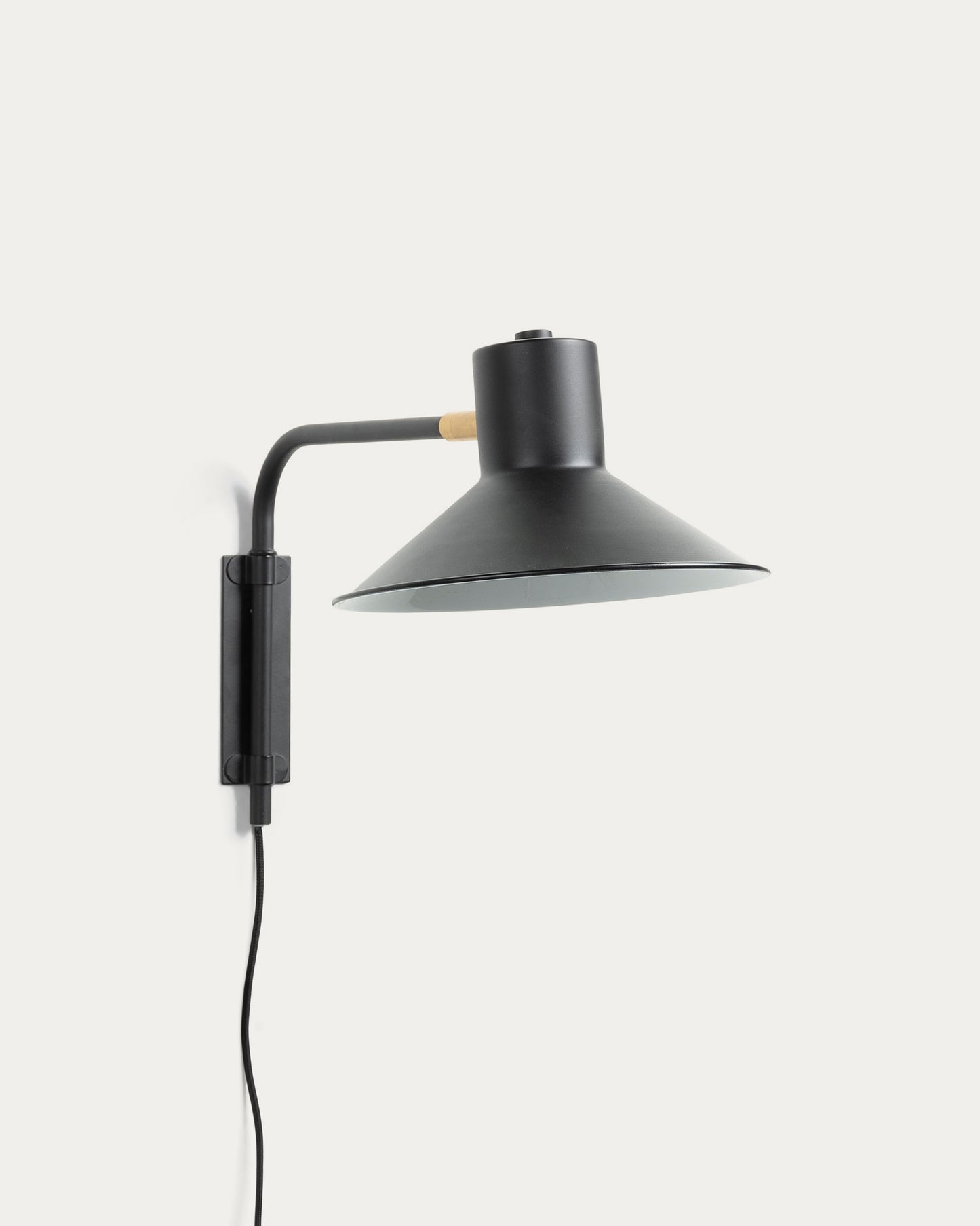Lampada da parete Aria piccolo nero