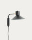 Lampada da parete Aria piccolo nero