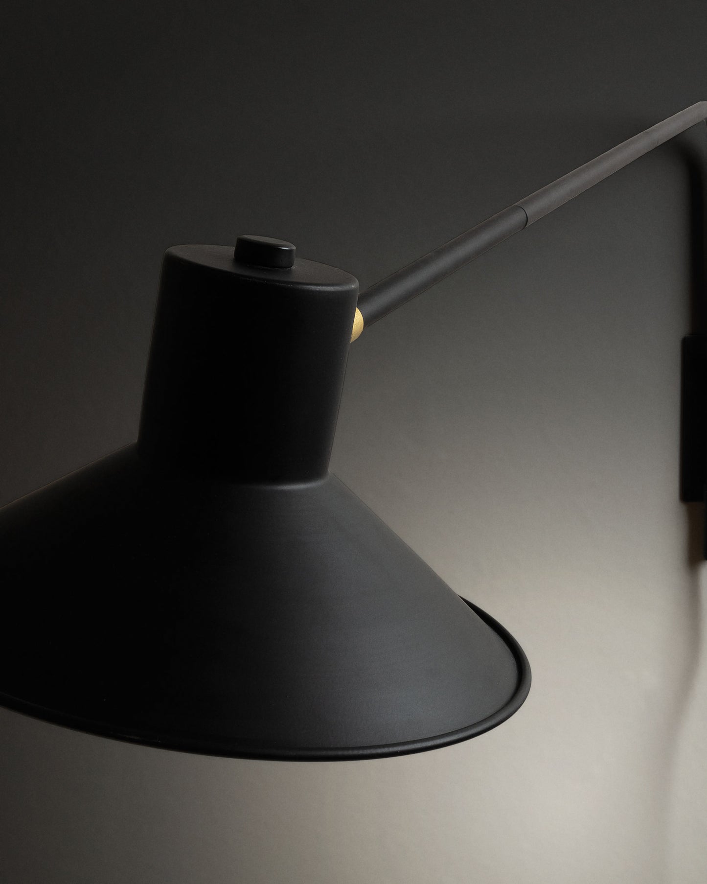 Lampada da parete Aria nero