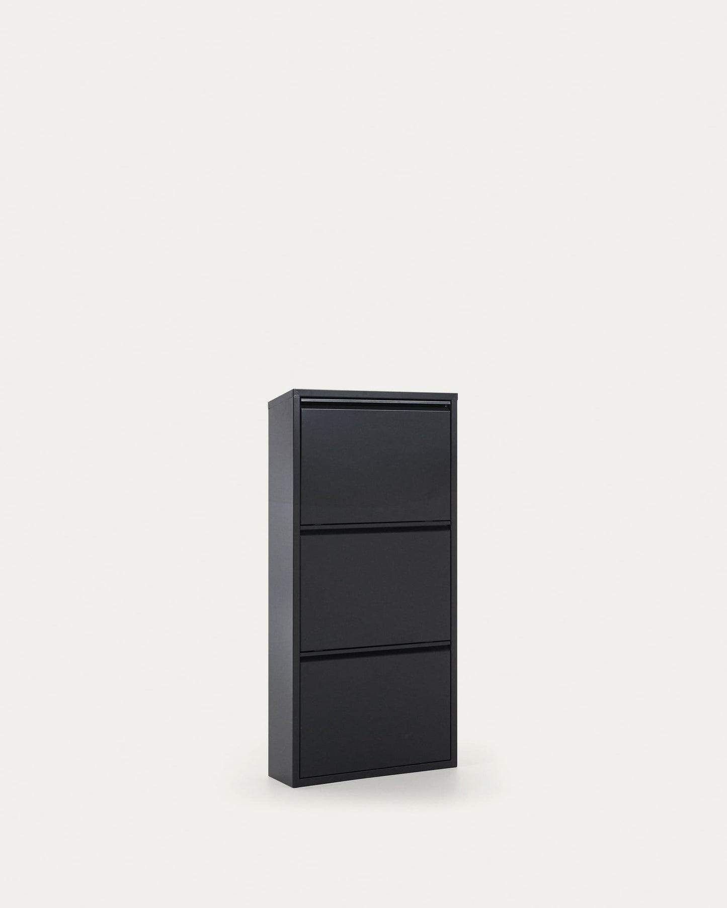 Scarpiera Ode 50 x 106 cm con 3 ante grigio scuro