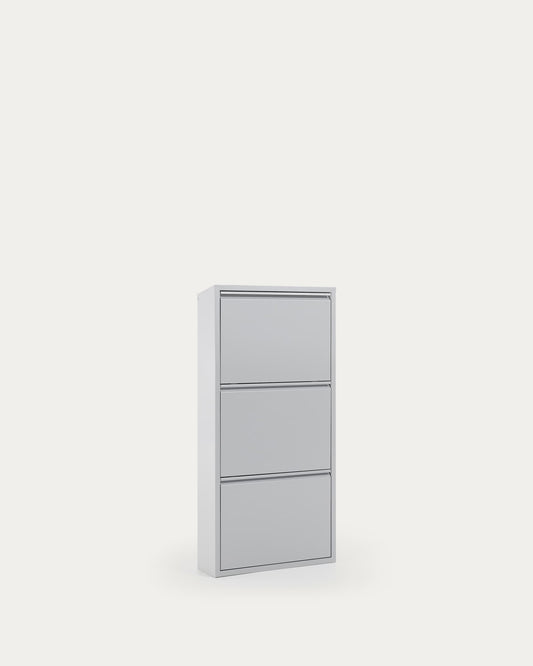 Scarpiera Ode 50 x 103 cm 3 ante grigio