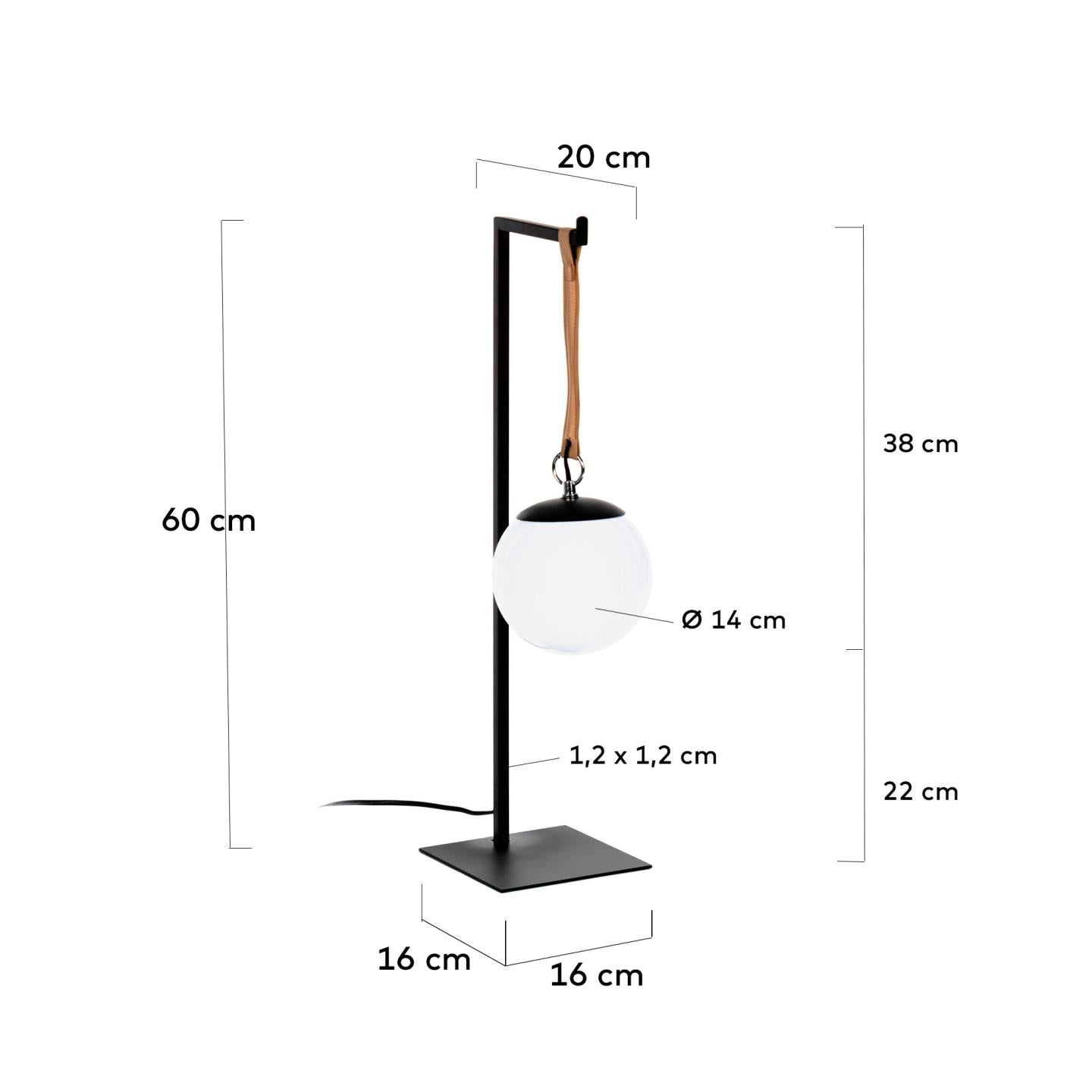 Lampada da tavolo Monteiro