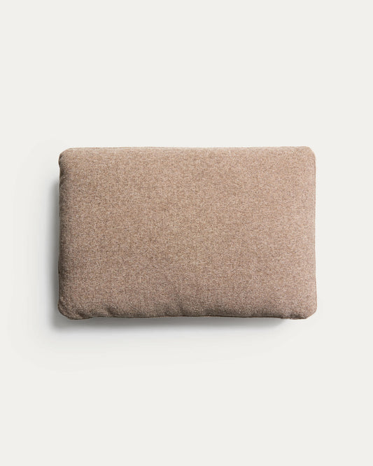 Cuscino Blok in ciniglia marrone 40 x 60 cm