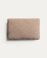 Cuscino Blok in ciniglia marrone 40 x 60 cm