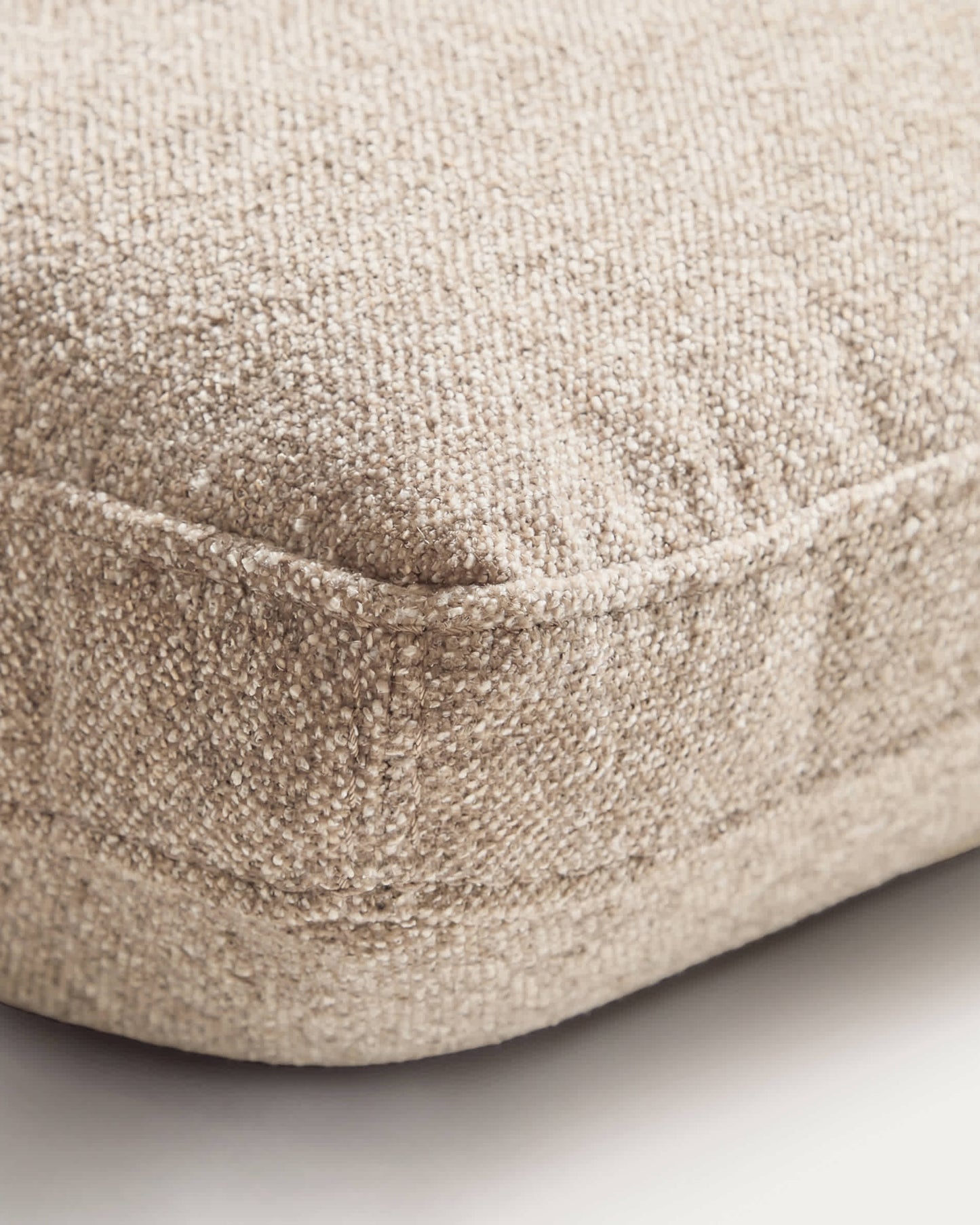 Cuscino Blok in ciniglia beige 40 x 60 cm