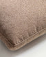 Cuscino Blok in ciniglia marrone 50 x 60 cm