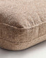 Cuscino Blok in ciniglia marrone 50 x 60 cm