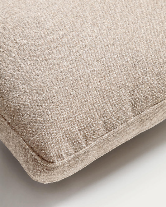 Cuscino Blok in ciniglia beige 50 x 60 cm