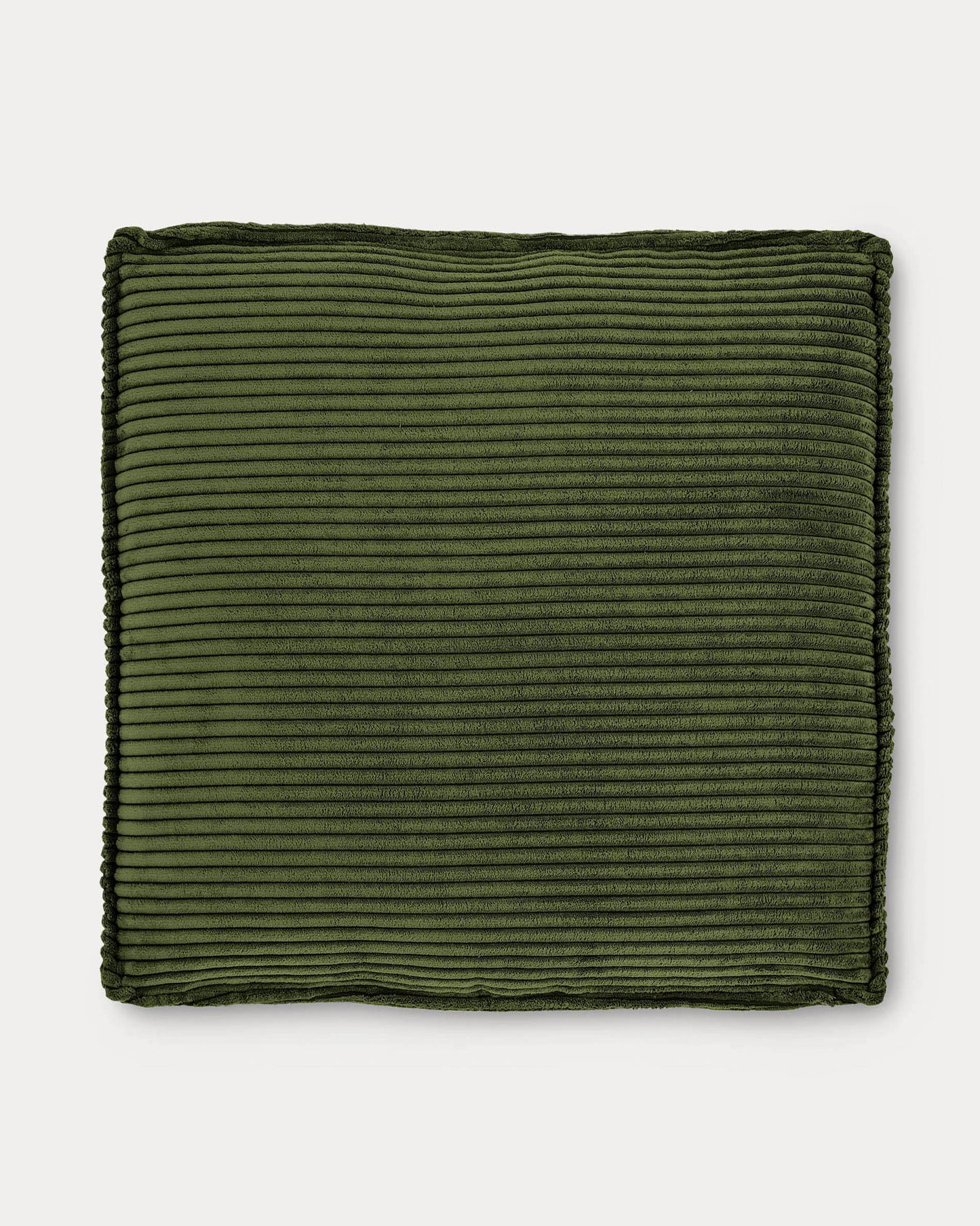 Cuscino Blok di velluto a coste verde 60 x 60 cm