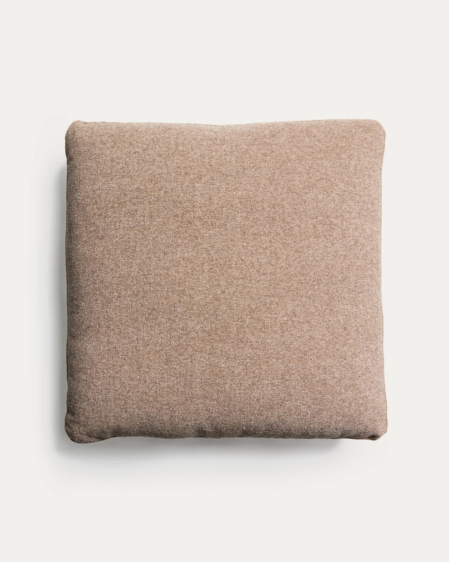 Cuscino Blok in ciniglia marrone 60 x 60 cm