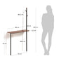 Consolle con appendiabiti Marcolina 80 x 160 cm