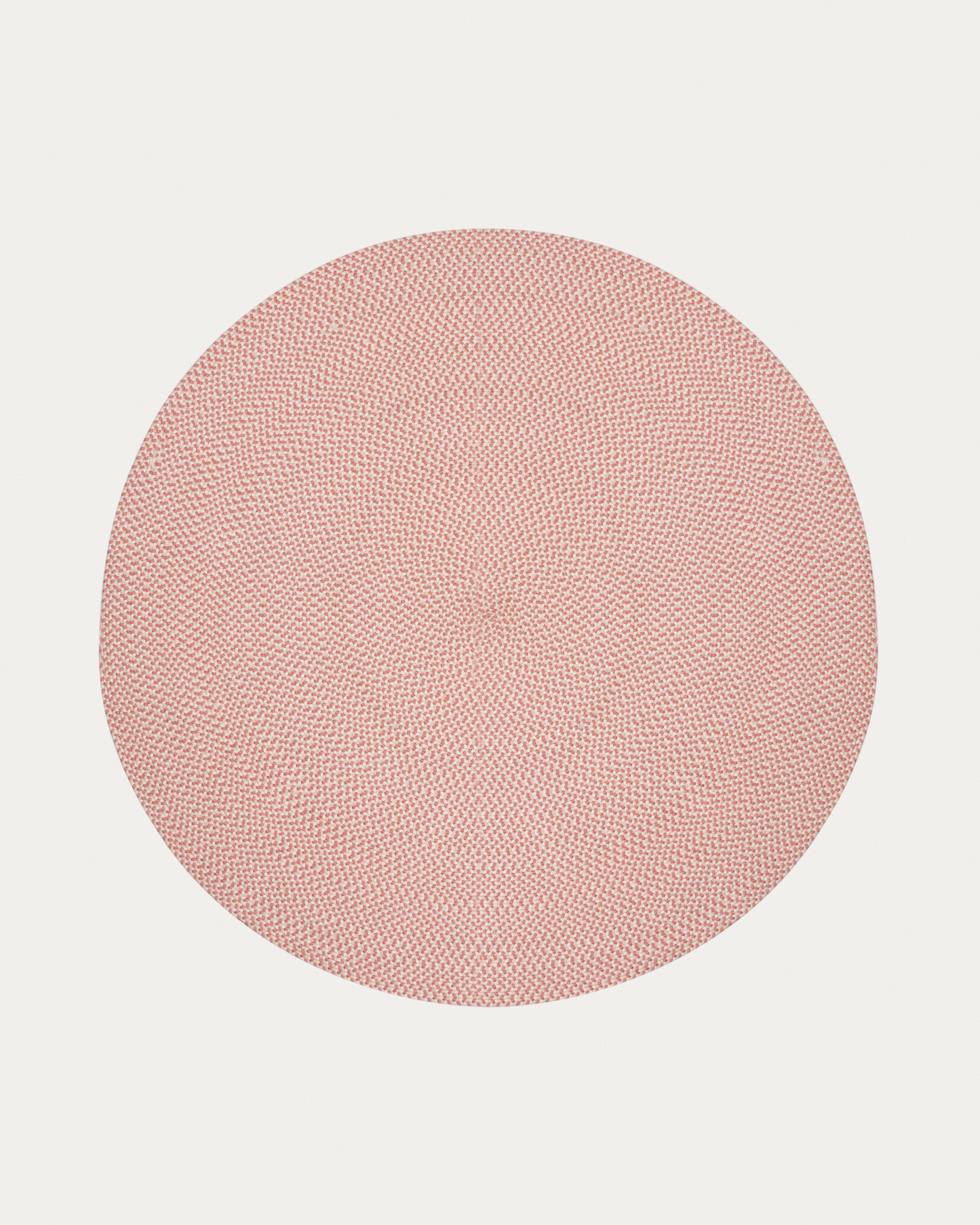 Tappeto rotondo Rodhe 100% PET color terracotta Ø 150 cm