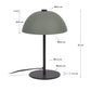 Lampada da tavolo Aleyla in metallo con finitura verde