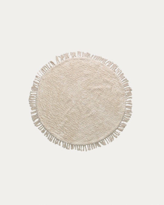 Tappeto rotondo Orwen 100% cotone Ø 100 cm