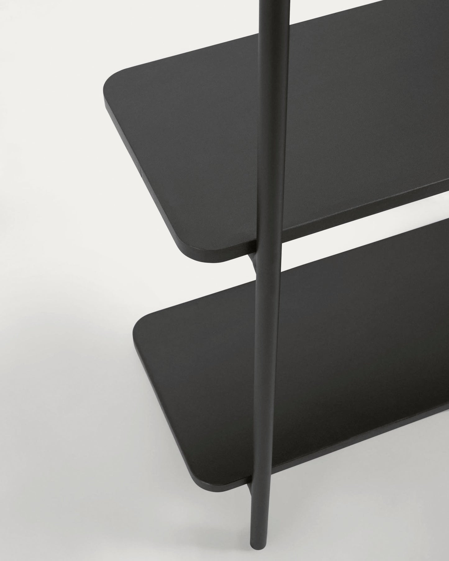 Stand appendiabiti Galatia finitura verniciata nera 60 x 162 cm