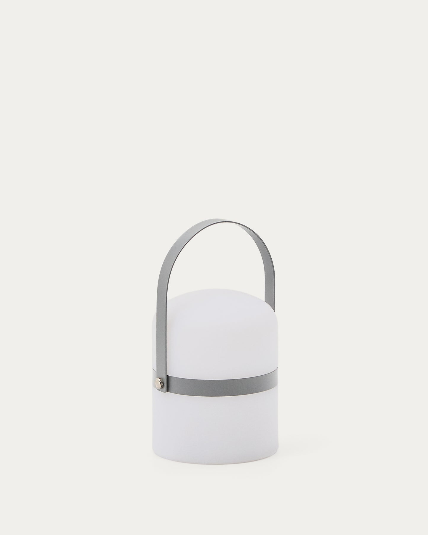 Lampada da tavolo Mini Ridley LED grigia