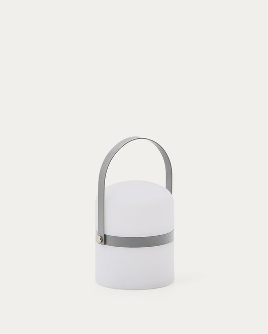 Lampada da tavolo Mini Ridley LED grigia