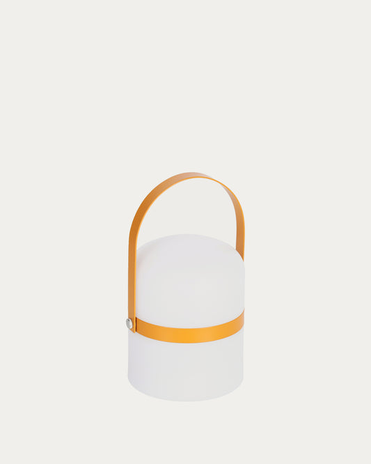 Lampada da tavolo LED Mini Ridley senape