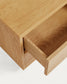 Comodino Abilen impiallacciato rovere 53 x 44 cm