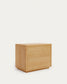 Comodino Abilen impiallacciato rovere 53 x 44 cm