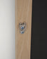 Specchio Wilany 52,5 x 152,5cm con finitura naturale