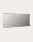 Specchio Nerina 80 x 180 cm con finitura naturale